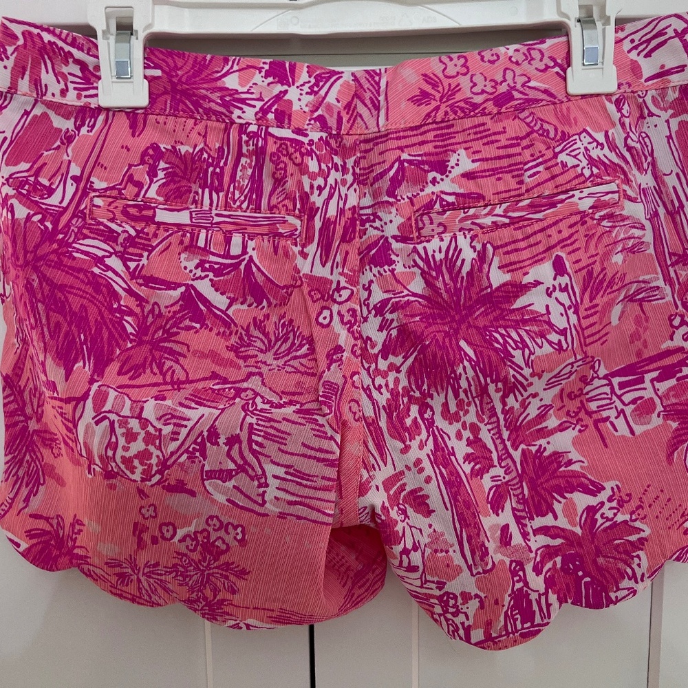 Lilly Pulitzer The Buttercup 5" Scallop Hem Short